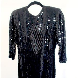 Little Black bling dress